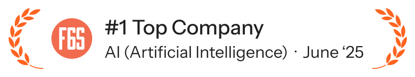 F6S #1 Top Company in AI (Artificial Intelligence), June 2025